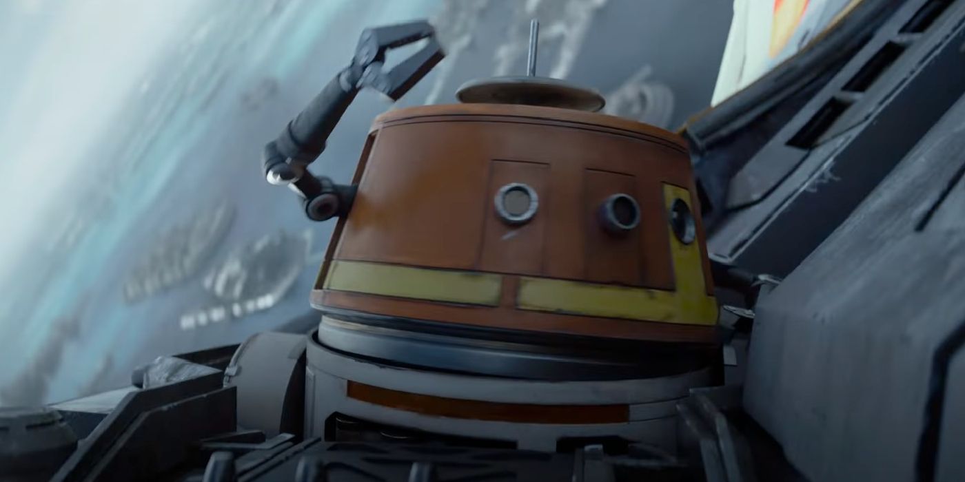 Meet Chopper, Grumpy Astromech Droid