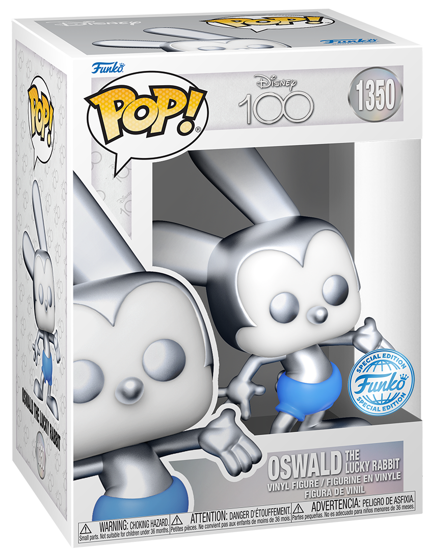 Funko Reveals Oswald & Hannah Montana Pops For Disney 100 Celebrations