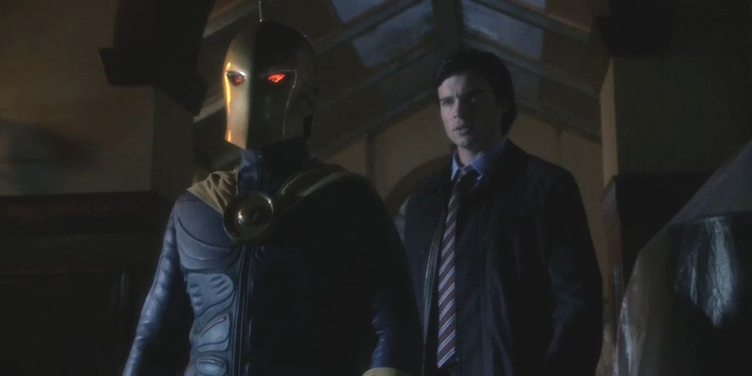 Doutor Destino e Clark Kent em Smallville