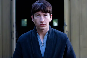 Barry Keoghan walks towards the camera in Eternals