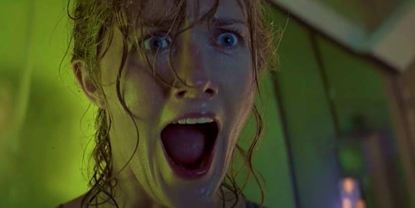 Joely Richardson as Starck at the end of the event horizon