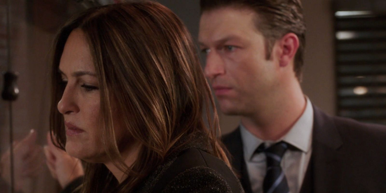 Olivia Benson and Dominic Carisi in Law & Order_ SVU