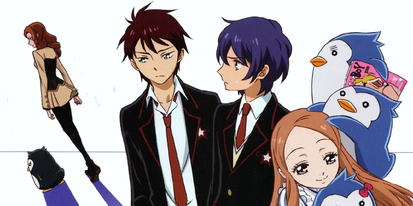 Poster di Penguindrum con protagonisti