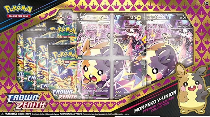 Pokémon TCG Crown Zenith Premium Playmat Collection—Morpeko V-Union..-1