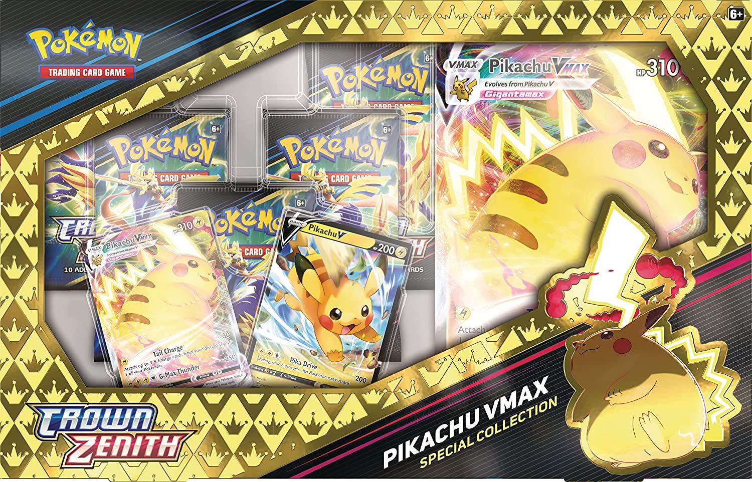 Pokémon TCG Crown Zenith Special Collection - Pikachu VMAX,