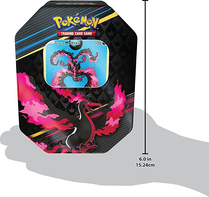 Pokémon TCG Crown Zenith Tin – Galarian Moltres.-1