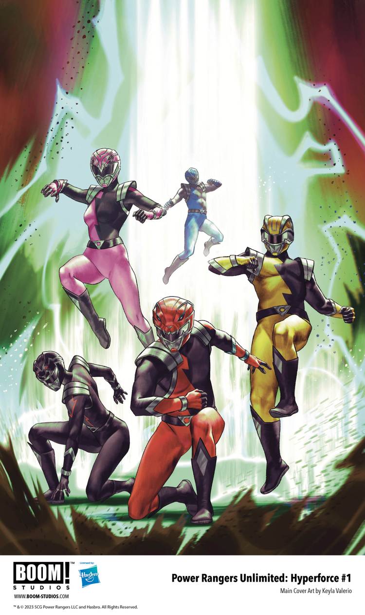 HyperForce Rangers Return For All-New Power Rangers Unlimited Tale ...