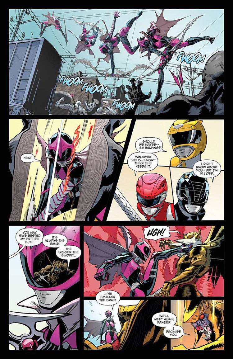 Power Rangers Reinvented the '90s Pink Ranger with New Name & Weapon