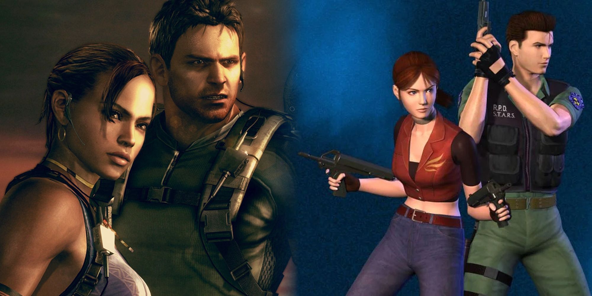 Leon Kennedy and Ada Wong in Resident Evil 5 Movie