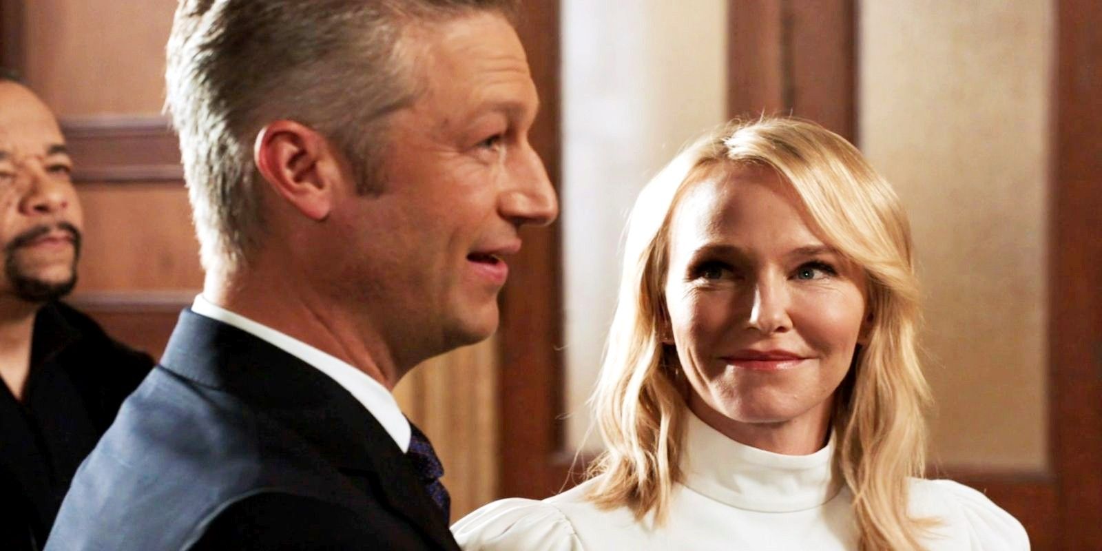 Rollins and Carisi at their wedding in Law & Order: SVU