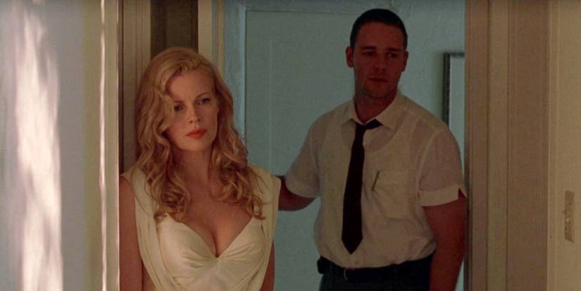 Russell Crowe and Kim Basinger in L.A. Confidential.