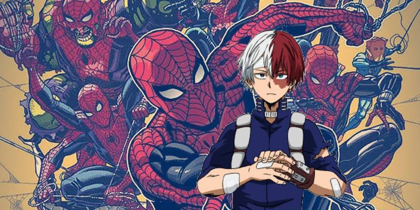 spider-man my hero academia shoto