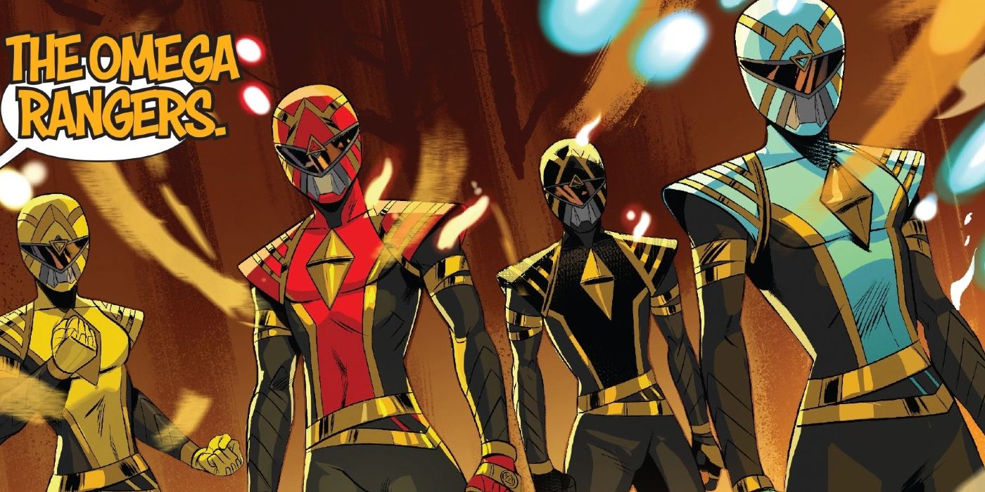 Omega Rangers in the Power Rangers comics