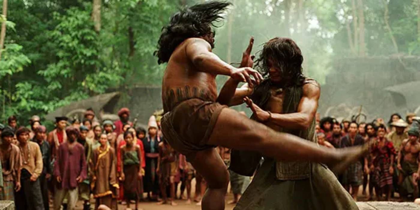 Tony Jaa in Ong Bak 2 fight scene pic