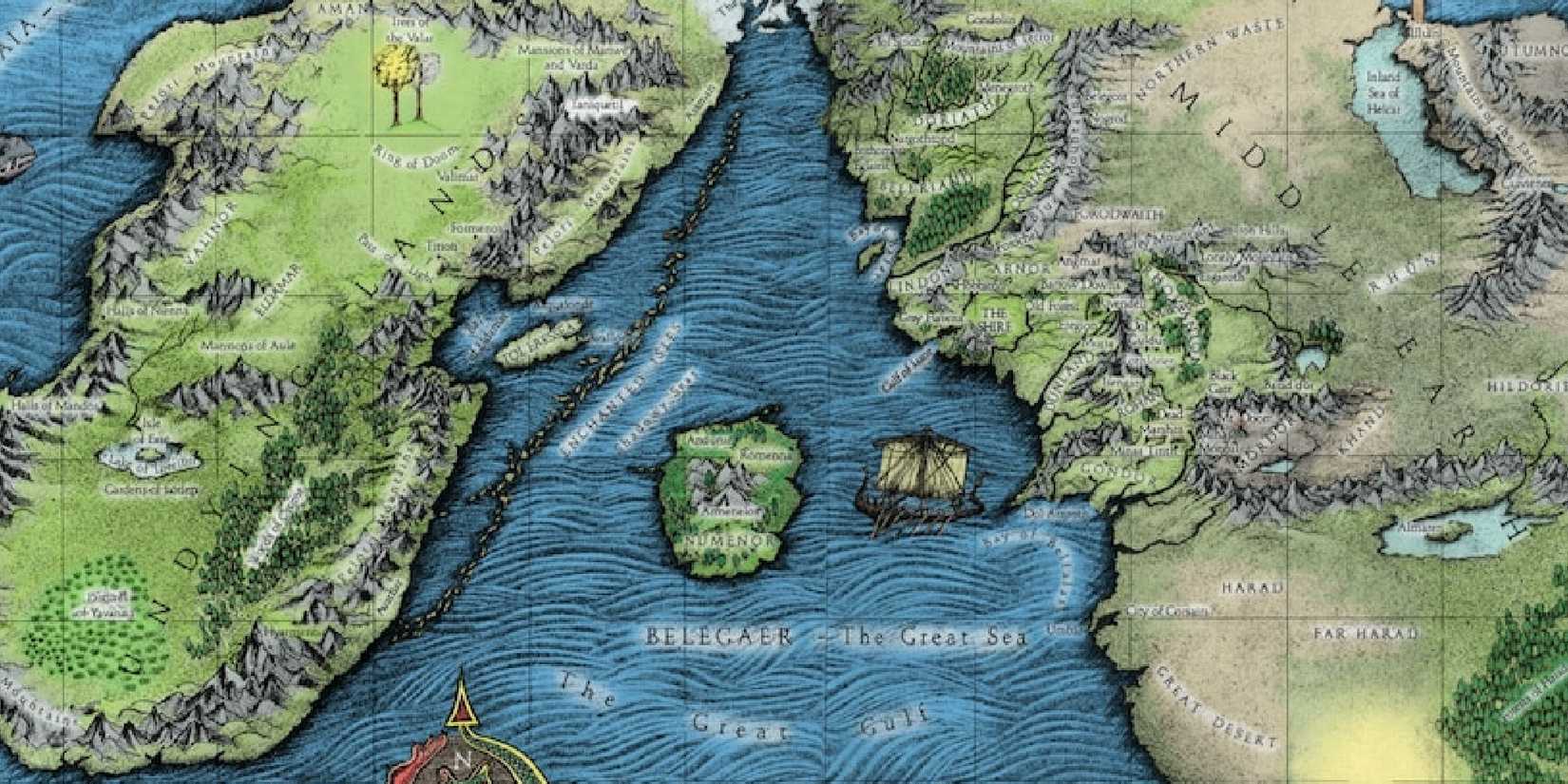 Valinor-Middle-Earth
