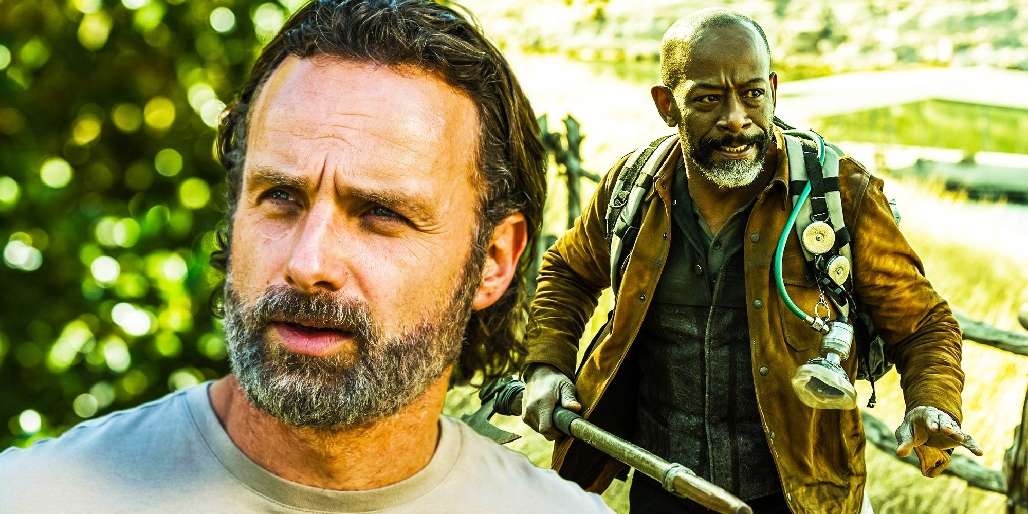 Walking dead rick grimes fear the walking dead morgan