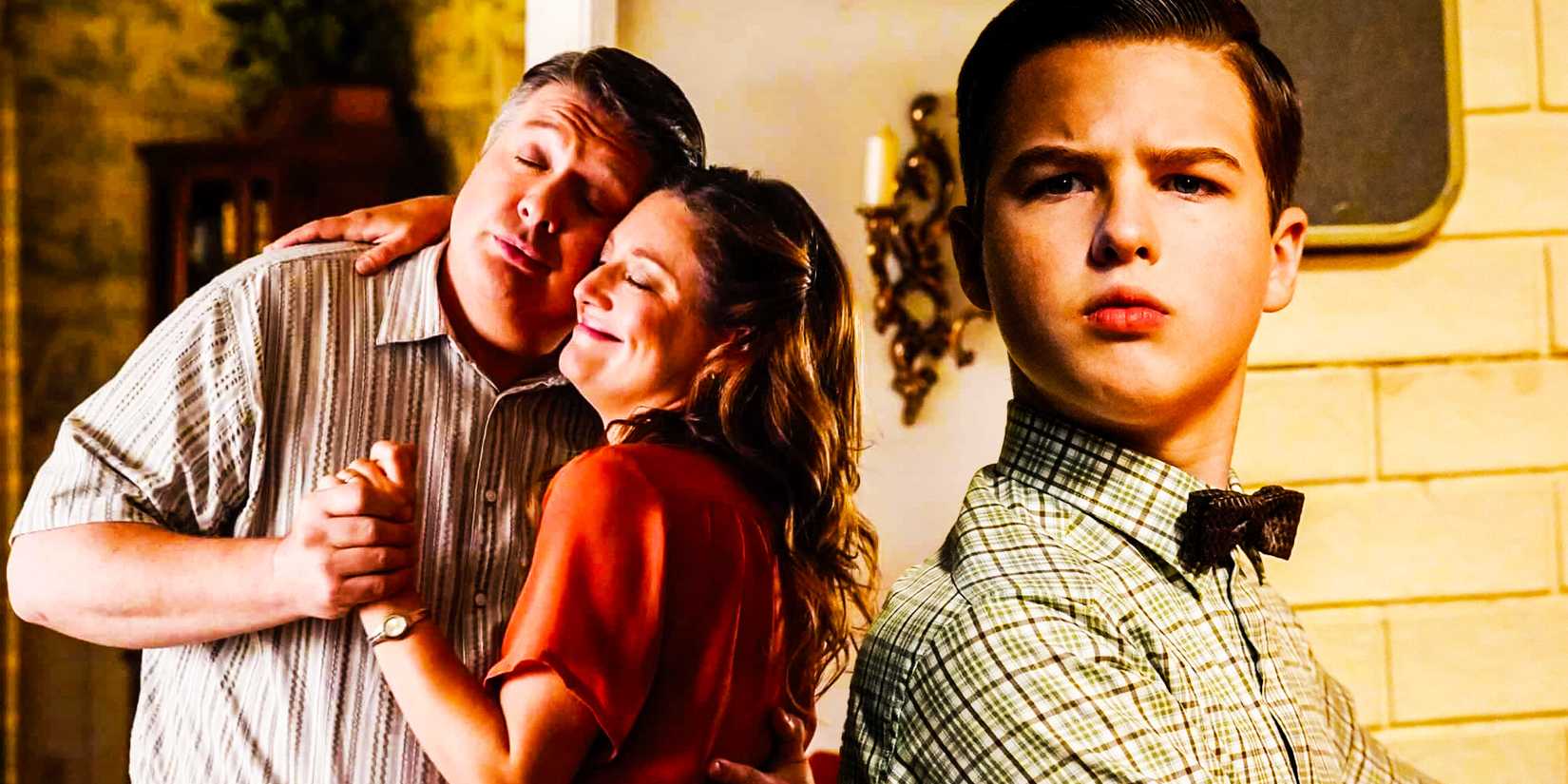 Young sheldon season 6 george and mary dancing together