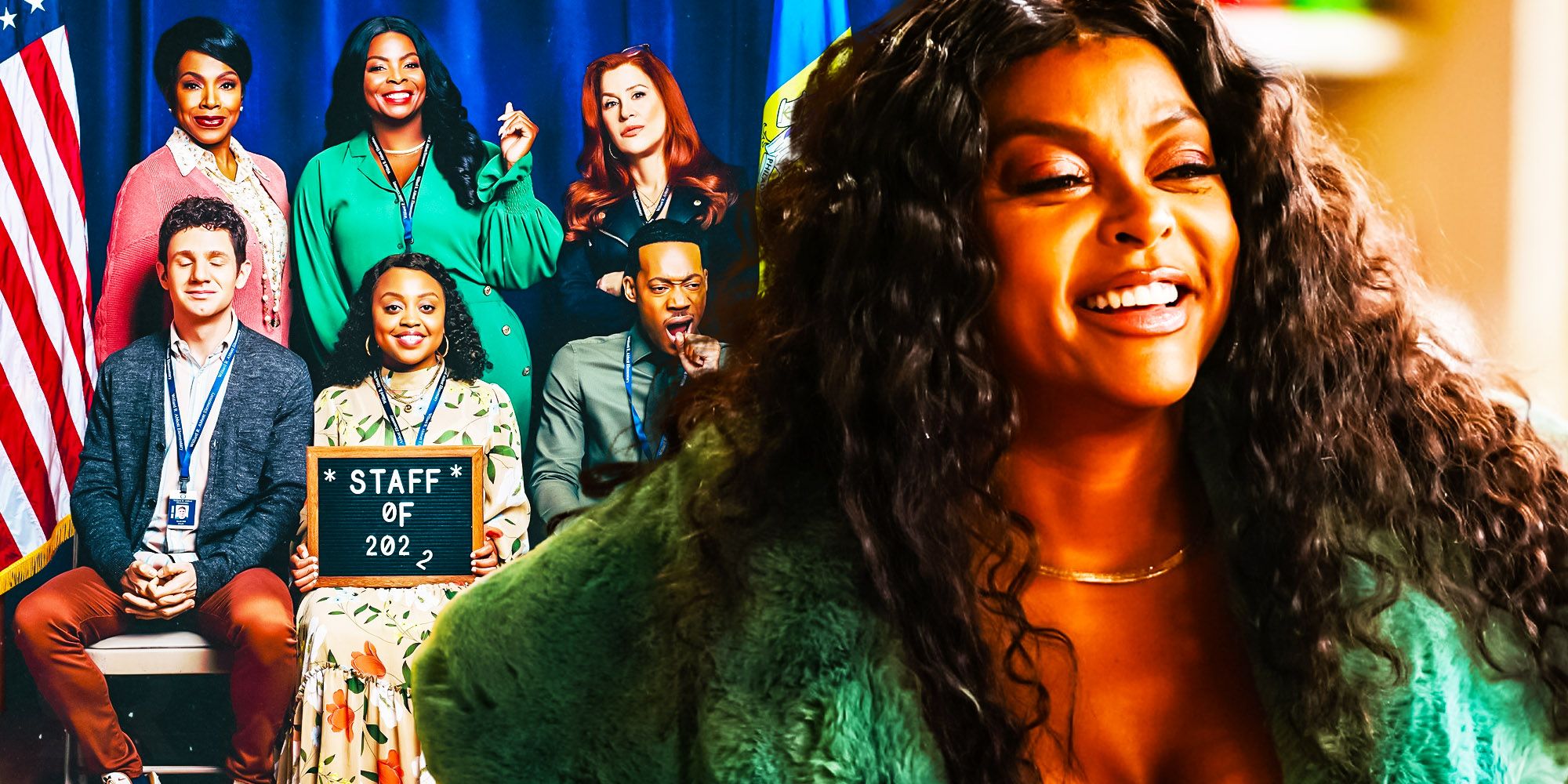 Taraji P Henson cameo in Abbott Elementary