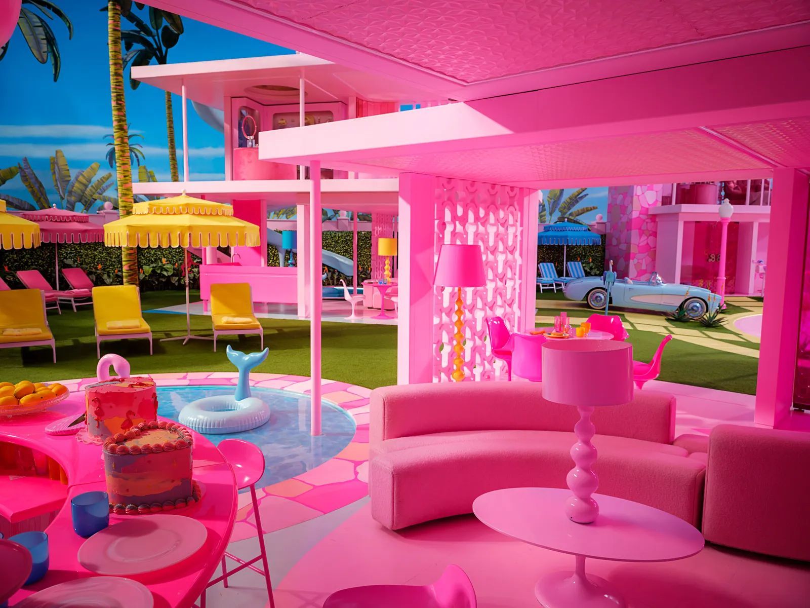 Inside Margot Robbie's Epic Barbie Dream House