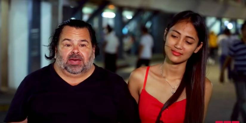 90 day Fiance Big Ed and Rose talking to cameras younger days