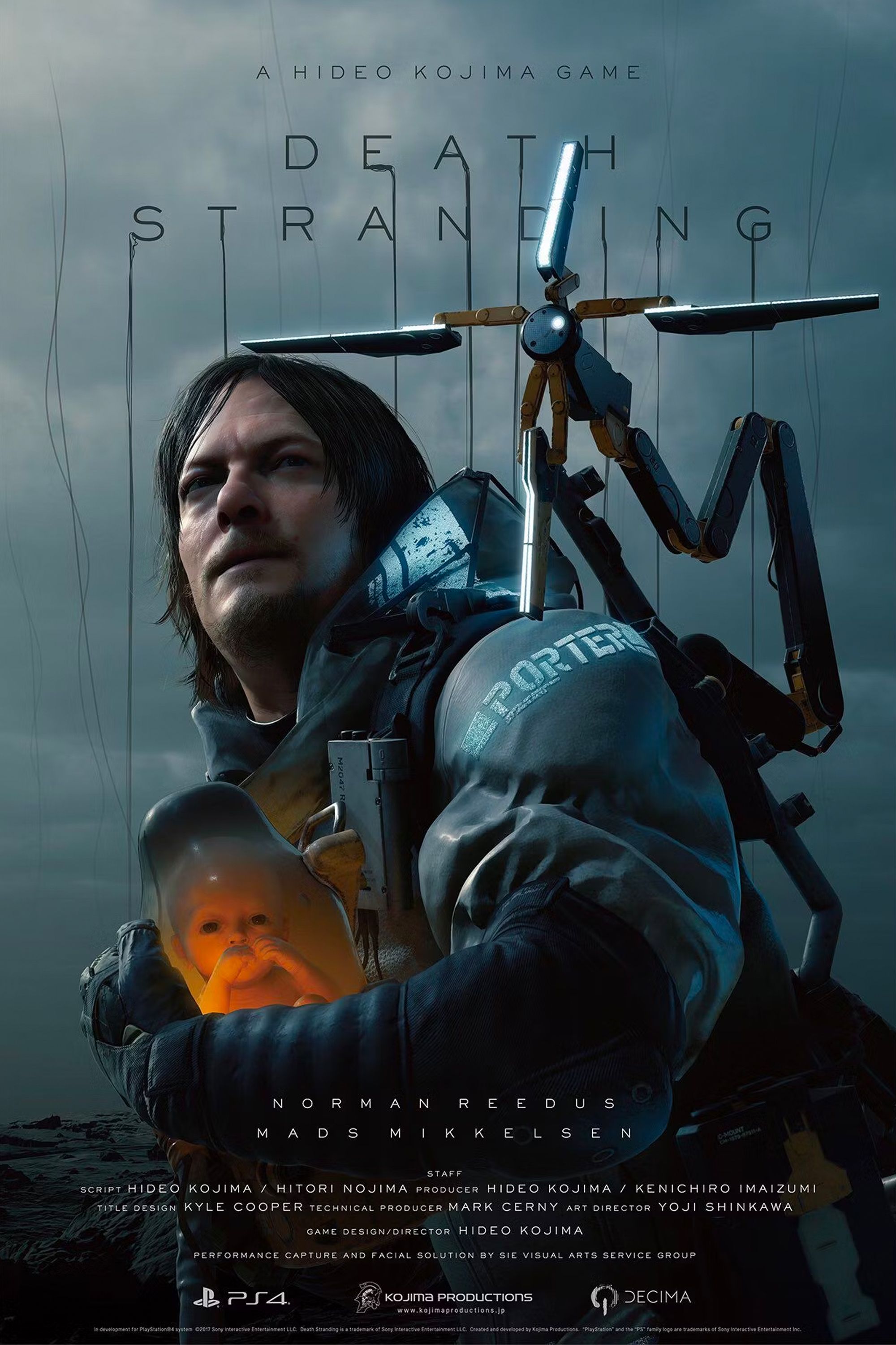 Higgs Monaghan (Death Stranding), troy baker, PlayStation 4, video