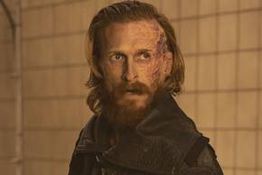 Dwight looking off-screen in Fear the Walking Dead