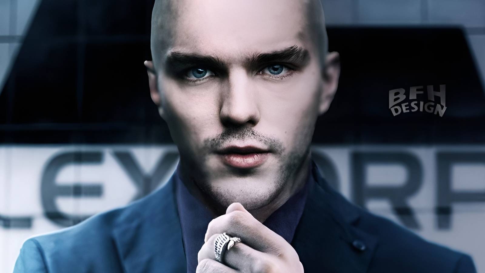 Nicholas Hoult Gets A Shaved Head As Lex Luthor In Superman: Legacy Fan Art