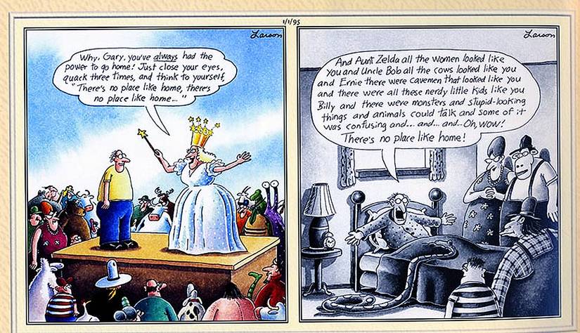 The Far Side Final Strip Original Run