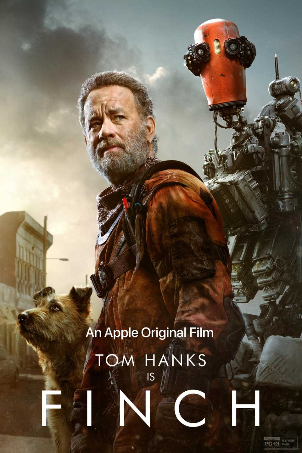 Tom Hanks' Underrated 2021 Film Showcases His Remarkable Acting Skills 1 finch poster