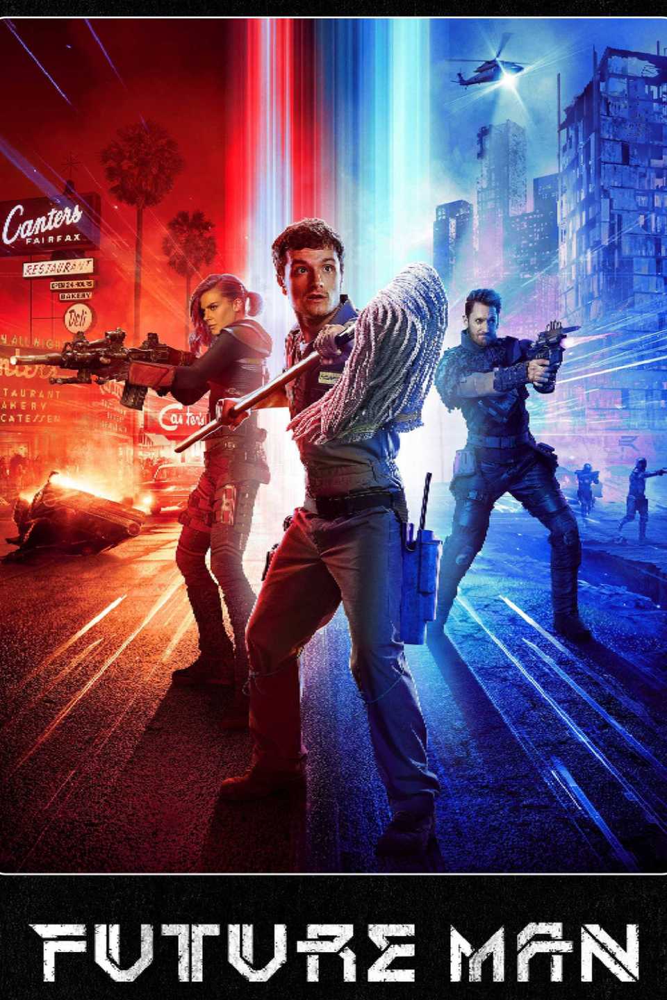 Cena da série Future Man