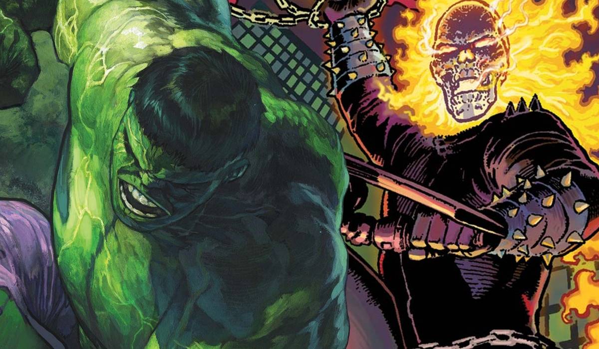 Ghost Rider Vs Hulk Dearg