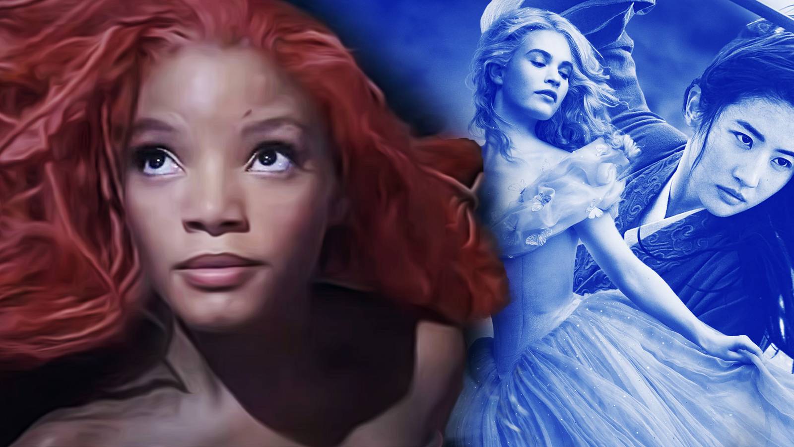 Halle Bailey's Ariel Blows All Other Live-Action Disney Princesses Out The  Water, image size:1600x900