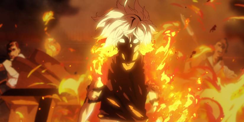 Flammes de Gabimaru du paradis de l'enfer