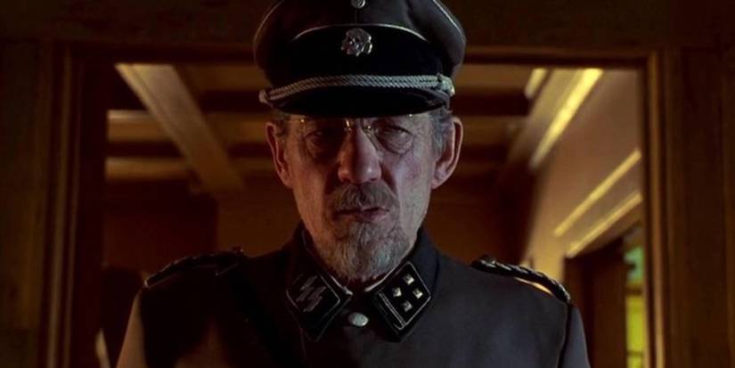 Ian McKellen in uniform in Apt Pupil