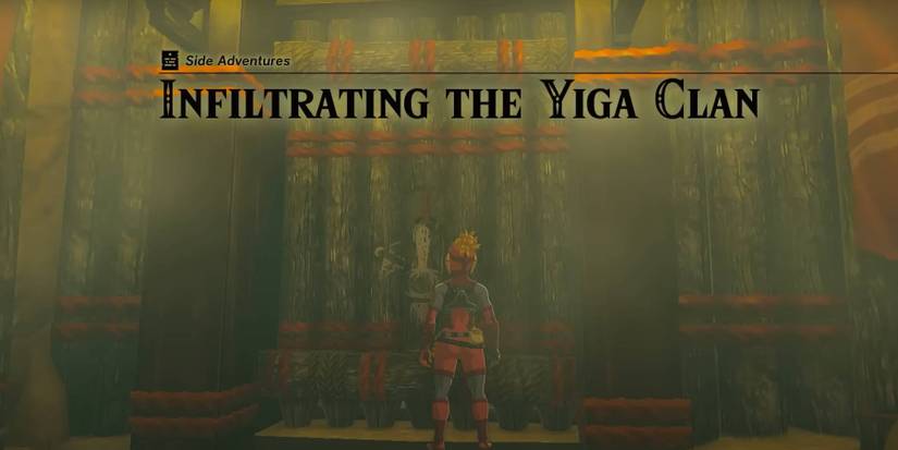 Zelda: Tears of the Kingdom Side Quest Infiltrating the Yiga Clan