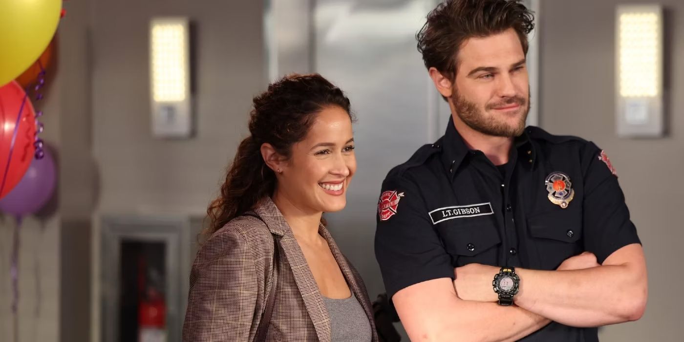 Jaina Lee Ortiz As Andy Herrera & Grey Damon As Jack Gibson In Station 19