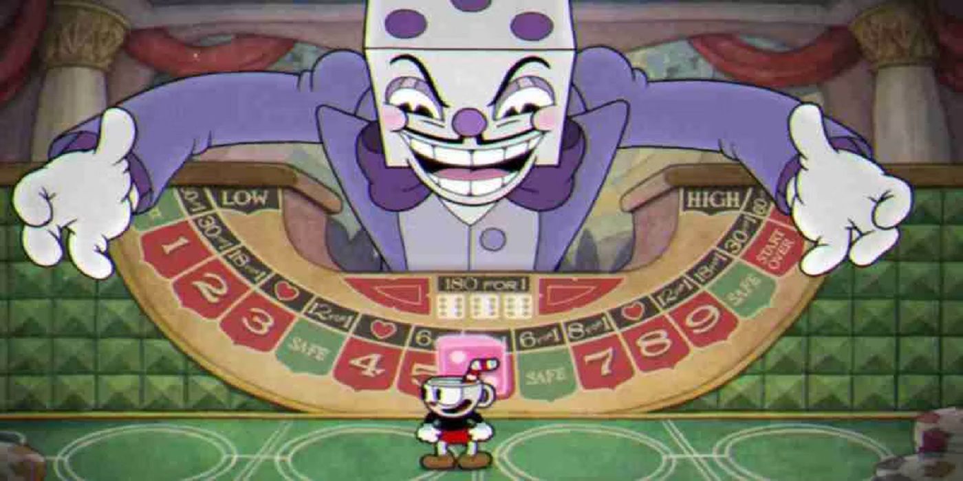 King Dice boss fight from Cuphead