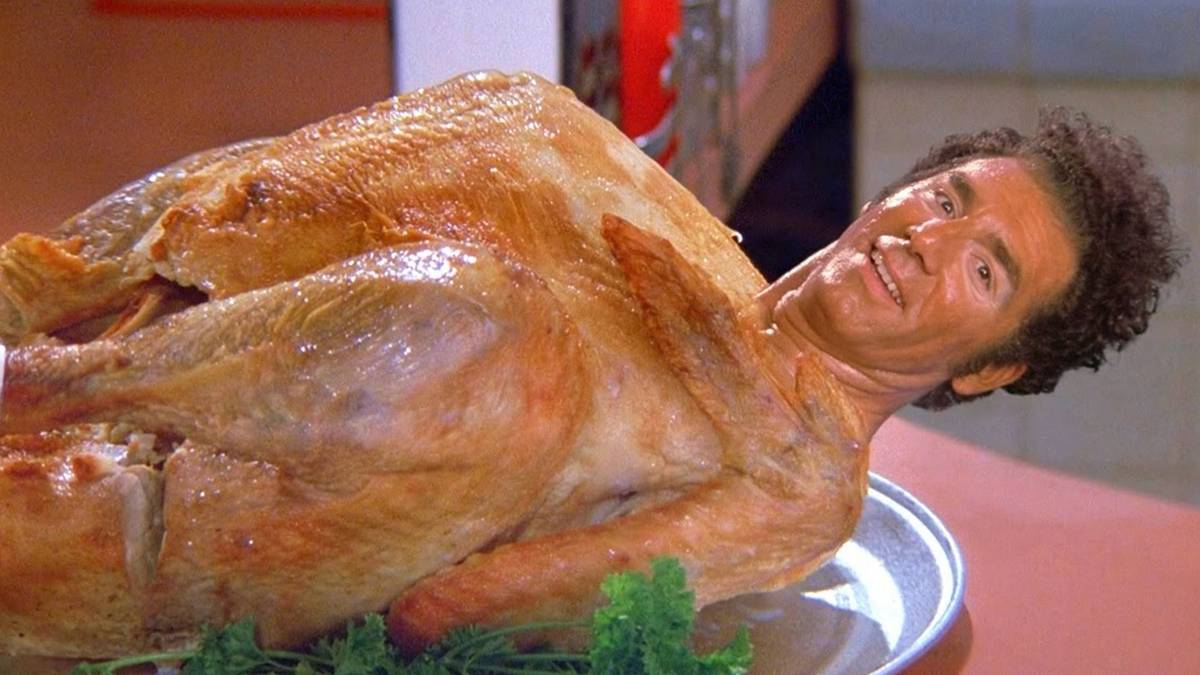 Seinfeld: How The Crew Pulled Off Kramer As A Turkey