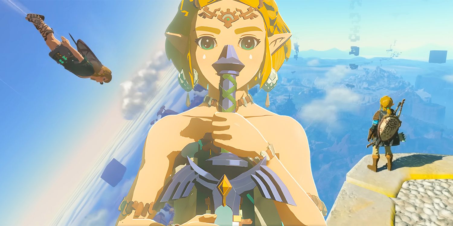 The Legend Of Zelda: Breath Wild Princess Zelda Link Master Sword