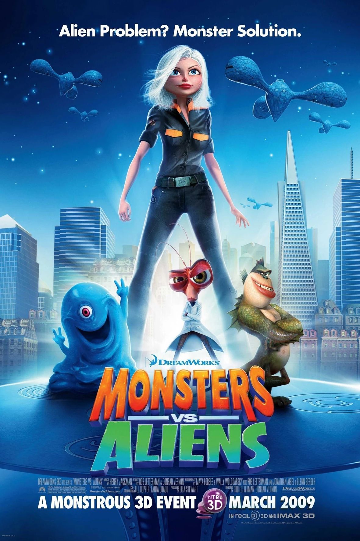 Monsters vs Aliens