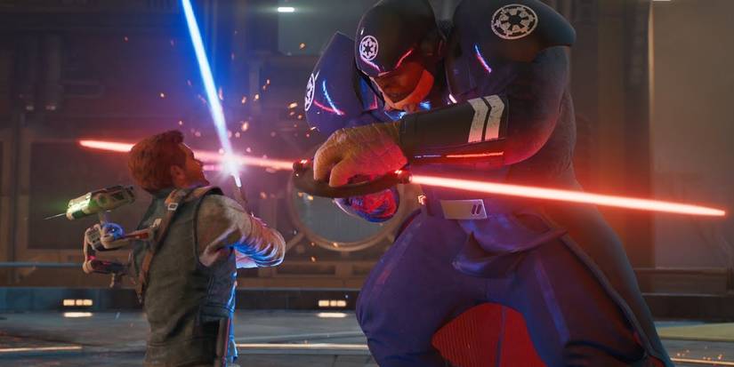The Ninth Sister Boss Fight With Cal In Star Wars Jedi Survivor