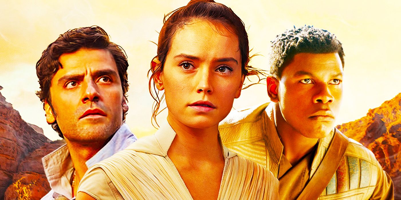 poe dameron rey skywalker finn guerra nas estrelas nova ordem jedi