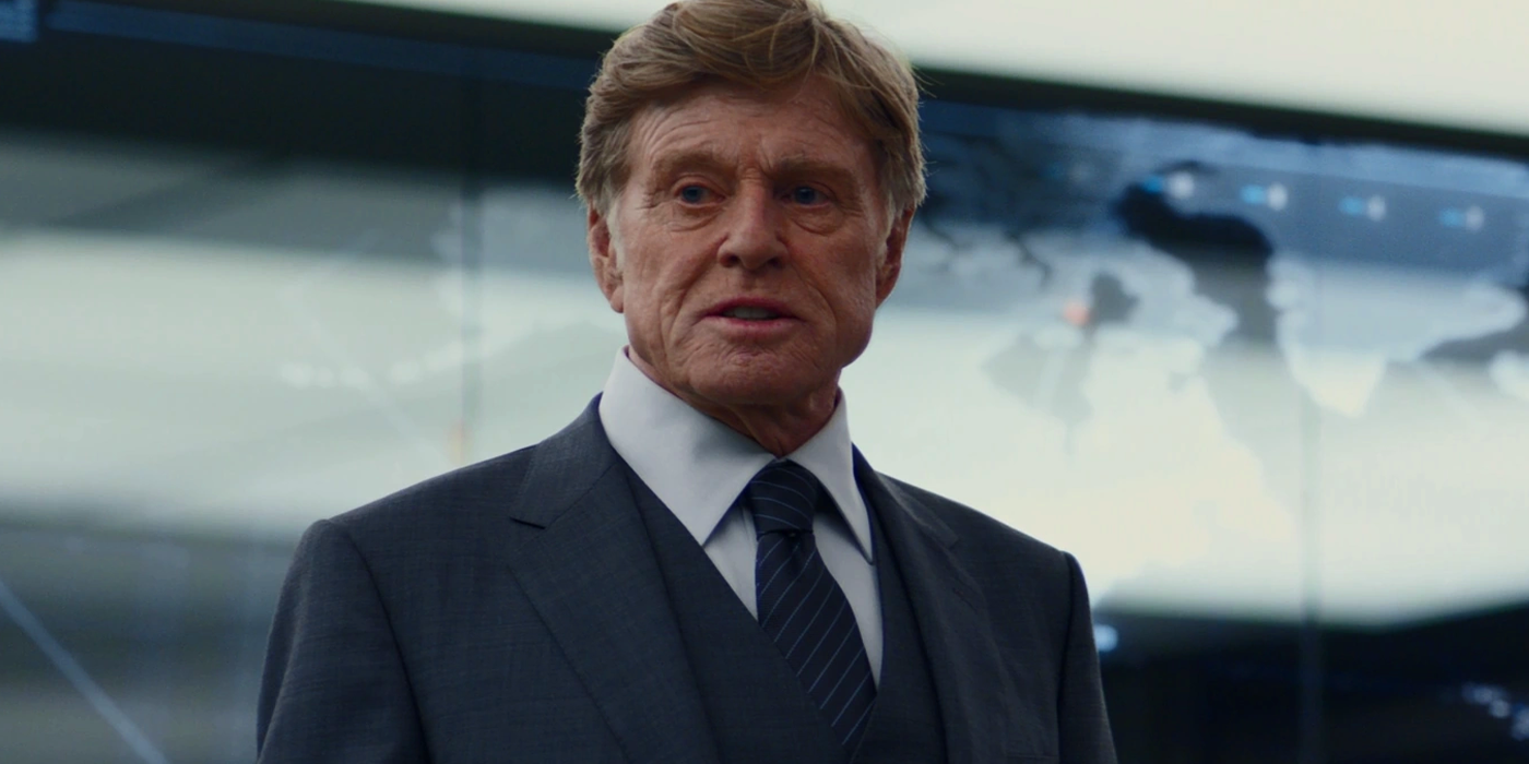 robert redford nei panni di alexander pierce in captain america il soldato d
