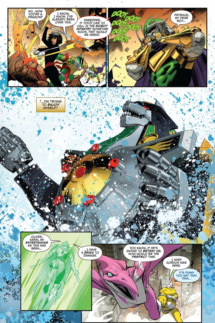 TMNT's Shredder Gets a Green Power Ranger Upgrade - As a Hero!