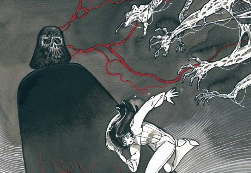 Official Darth Vader Art Reimagines the Force as Pure Nightmare Fuel