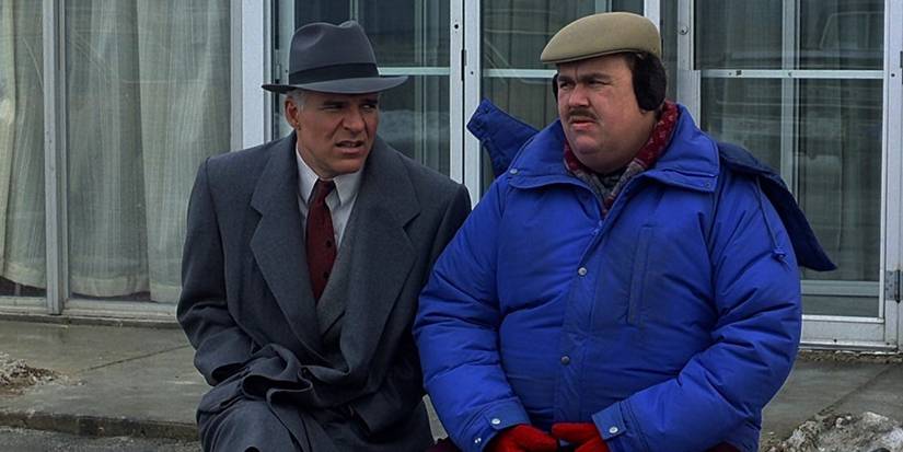 Steve Martin e John Candy em Planes, Trains, and Automobiles