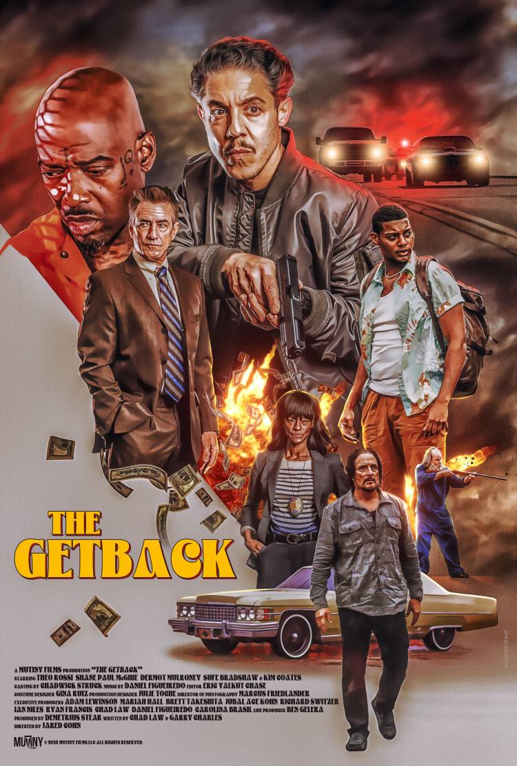 The Getback Still & Key Art Features Scream VI Star Dermot Mulroney ...