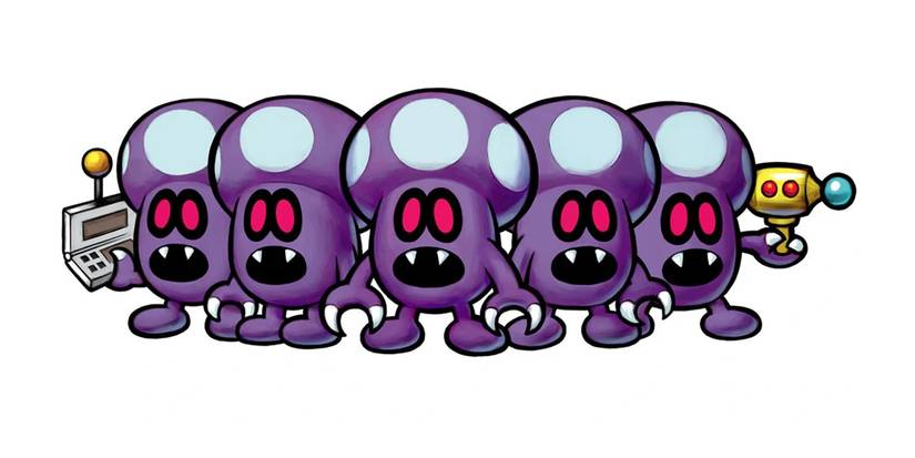 Os Shroobs de Mario & Luigi: Partners in Time