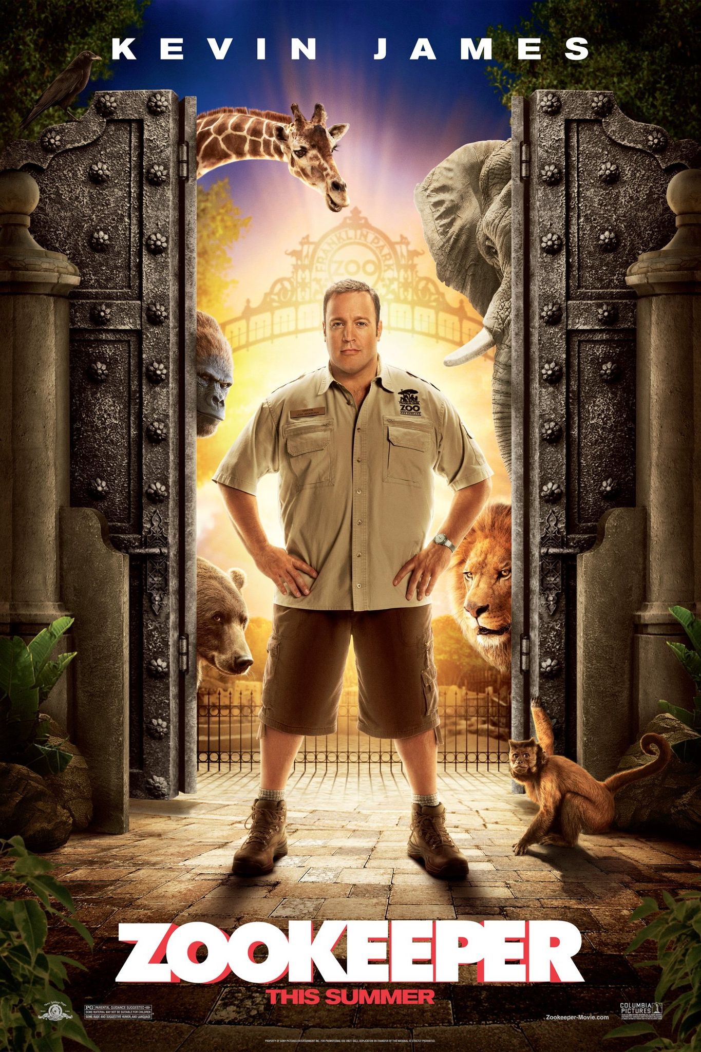 The Zookeeper Movie Poster