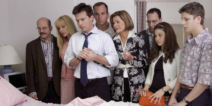 Os Bluths ficam sobre uma cama de hospital em Arrested Development